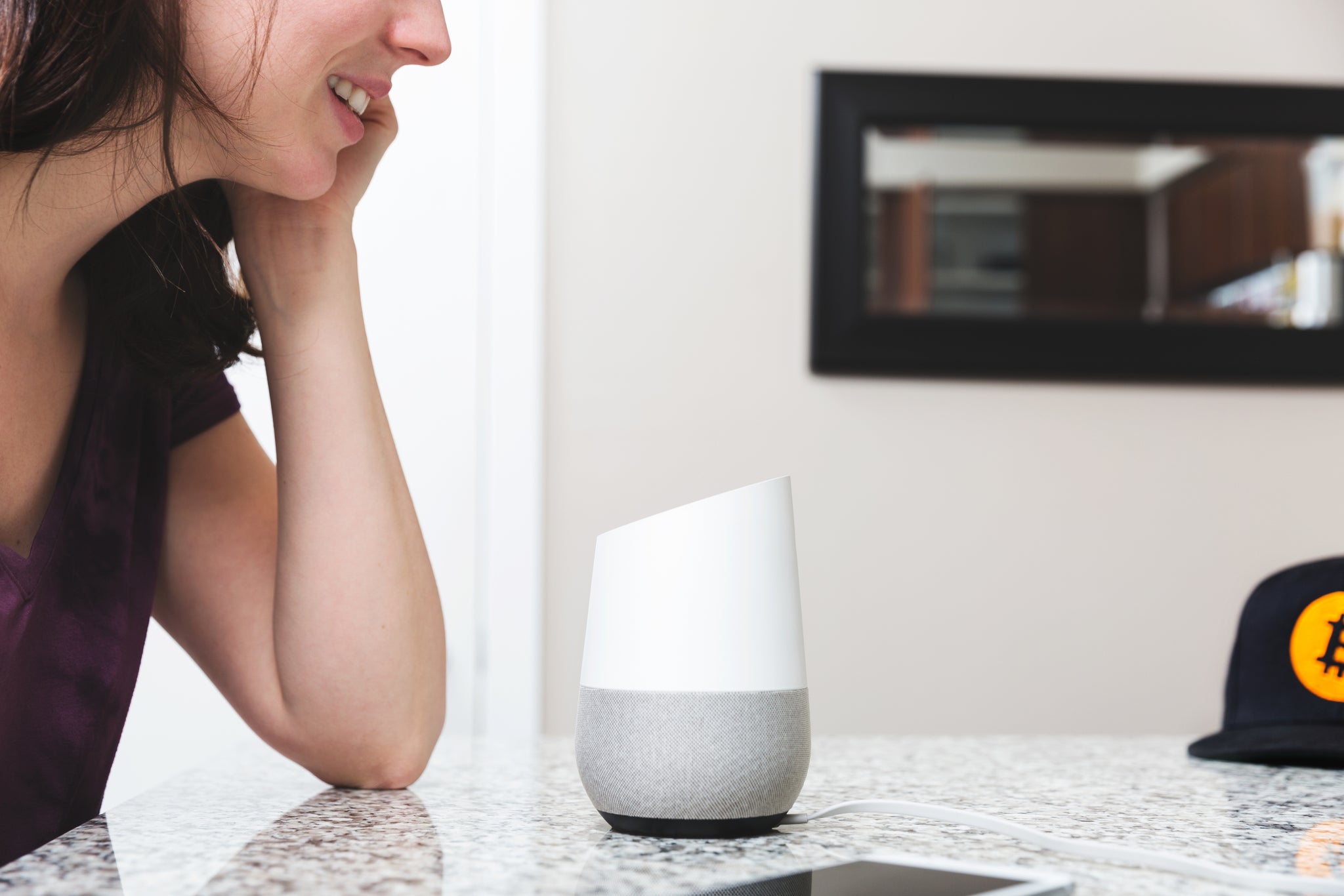 google assistant voice control nexx home garage plug app speak talk remote disabled handicap help