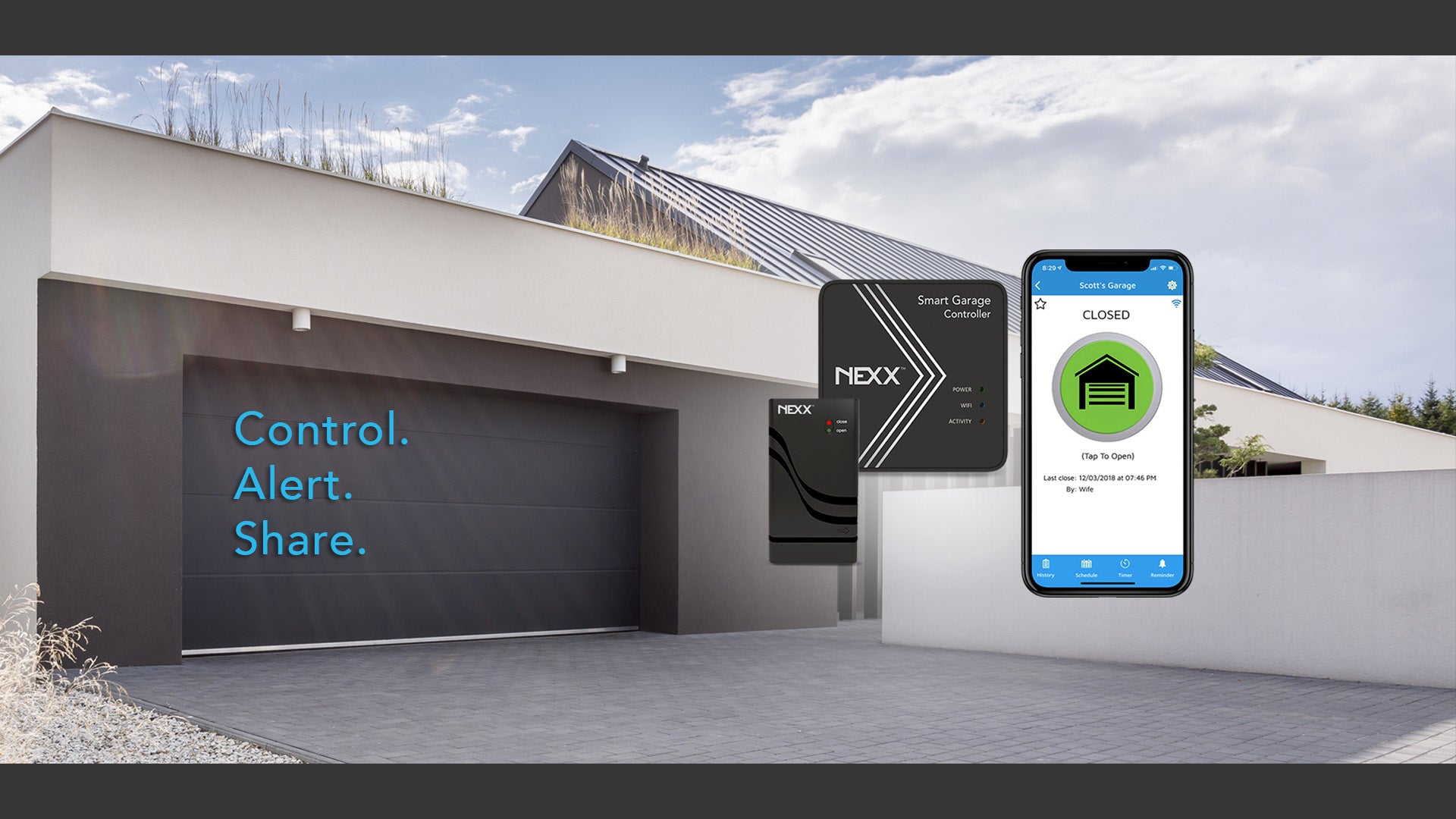 No WiFi? No Problem! Enjoy Next-Generation Garage Door Automation by Nexx