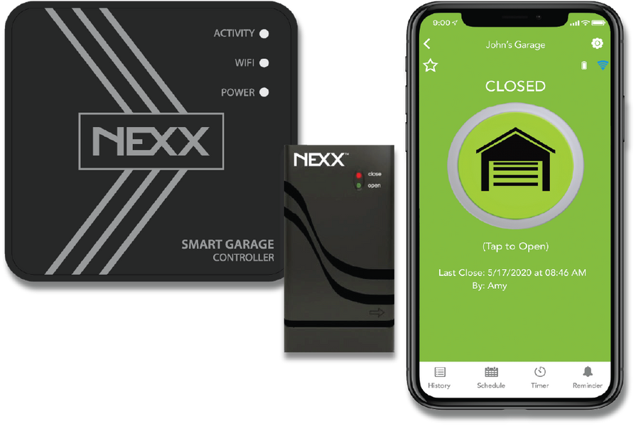 Nexx Smart Wi-Fi Garage Door Controller NXG-300 | Nexx